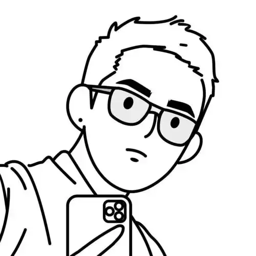 超级气质的手绘头像