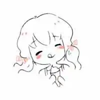 卡通伴侣cp简笔画头像