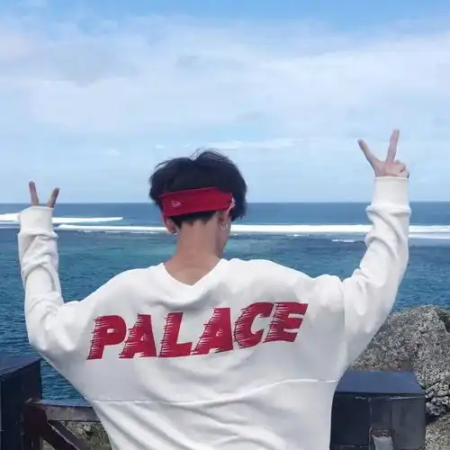 简约头像男生干净背影男
