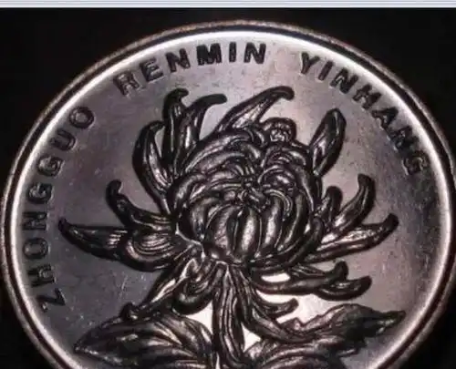 这种大菊花一元硬币,非常难得,这可是经典错版币,你见过吗