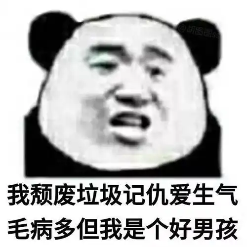 战斗力爆表的熊猫头表情包