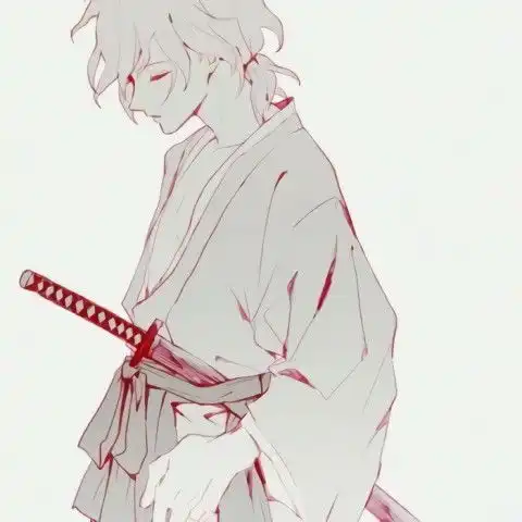 气场强大动漫男生头像我这一生一路走到黑,无味无谓也无畏