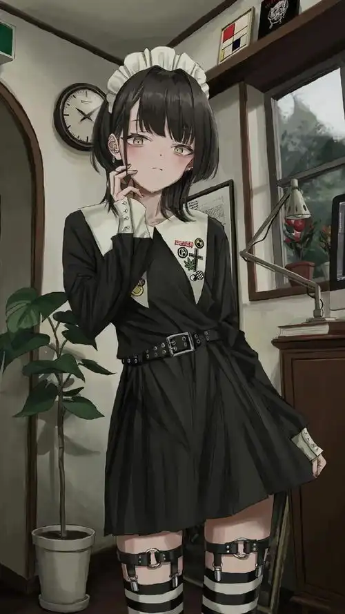 今日黑暗系哥特风少女已上线