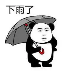 下雨了送你回家表情包送