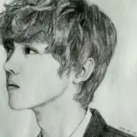 人物头像素描男生微信头像图片大全