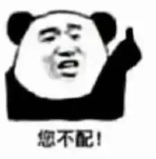熊猫头配钥匙表情包大全您配吗