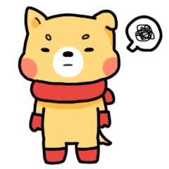 田园犬阿金表情包冬季篇