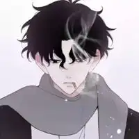 抽烟男头像高清漫画吸烟的男生头像