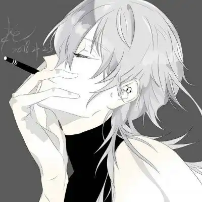 qq头像卡通男生伤心情头