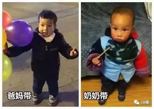 章子怡女儿被送到姥姥家后画风突变,果然同一个世界同一个姥姥啊