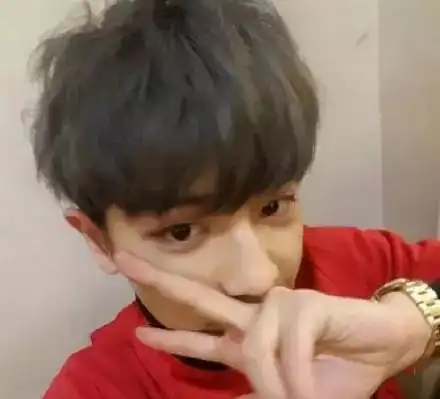 朴灿烈比起剪刀手真的超可爱