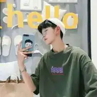 快手最火绿色头像男生动