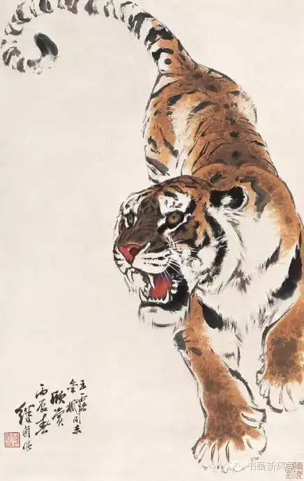 大师刘继卣讲如何画老虎