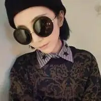墨镜控女生qq头像