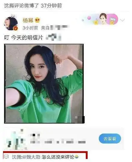 微博杨幂表情包调侃