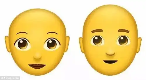 emoji又出新表情了光头和红发人士的专属表情