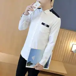 头像韩版男生衬衣