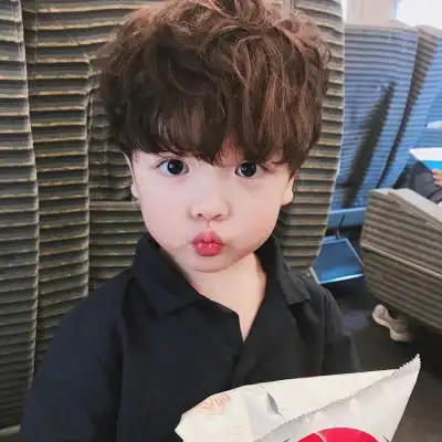 男生微信头像简单萌娃
