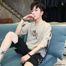 鲨鱼皮男士连体泳衣男士泳衣
