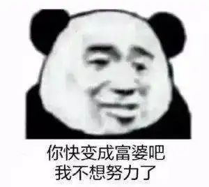熊猫头表情包i不我今天要早睡
