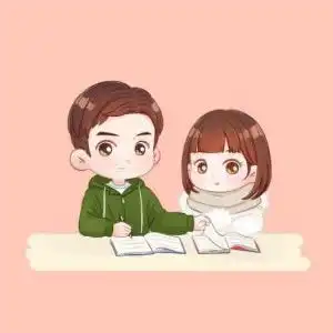 同桌看书
