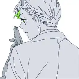 男生富有生机的动漫头像