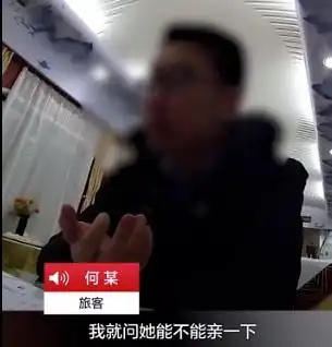 长得太好看男子深夜向熟睡女乘客伸出了罪恶的手