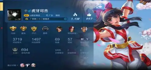王者荣耀国服第一嫦娥横空出世,国服超强的他果然名不虚传