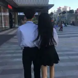 超酷快手情侣头像甜蜜范为你而生