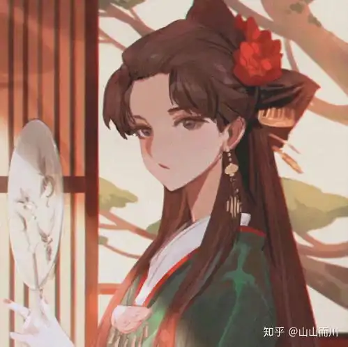 女古风头像动漫简约