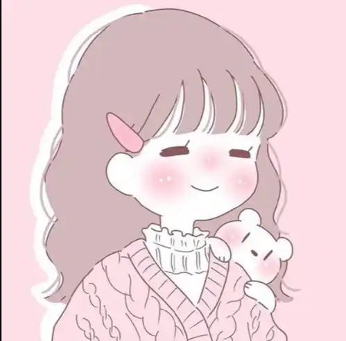 呆萌男生头像卡通情头