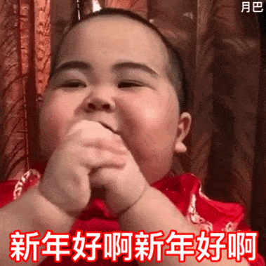ok动图表情包元旦