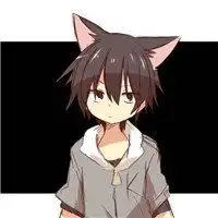 男孩与猫头像动漫微信头像图片大全