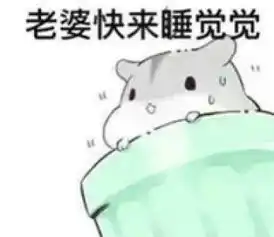 老公一起睡觉觉表情包