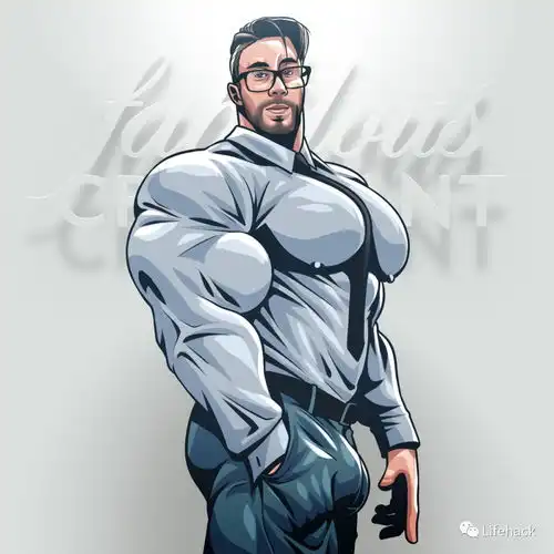 这么炸裂的肌肉漫画,我还是头一次见