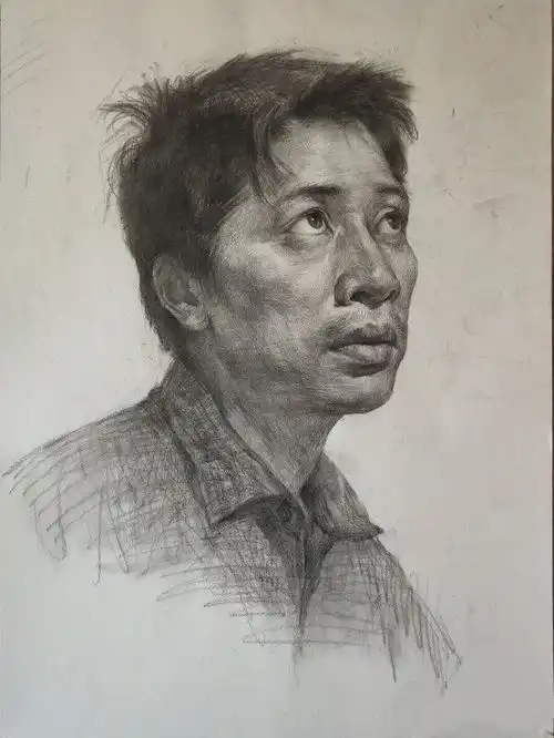 素描干货素描头像的步骤图详解