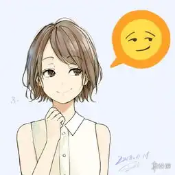 超可爱小姐姐都笑哭了日本画师绘萌妹版emoji