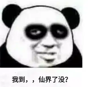 熊猫黑眼圈表情包