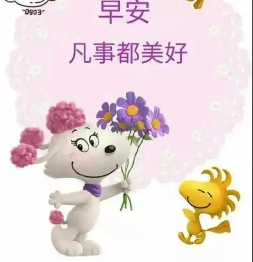 特别暖心早安问候祝福语早上好动图表情包大全