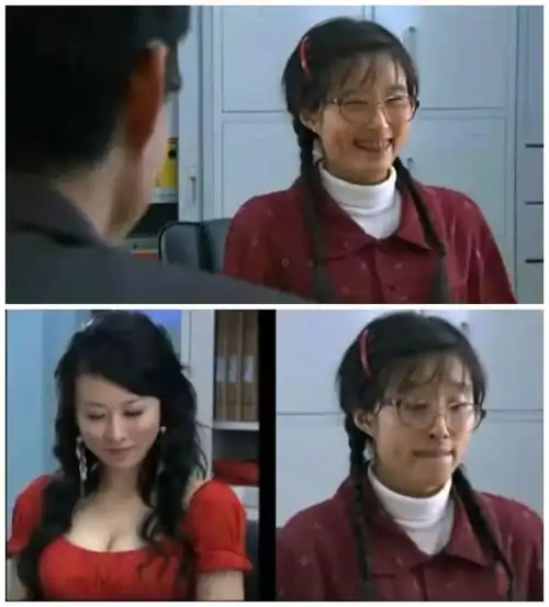 你谁啊以前的明星扮丑是真的丑,高圆圆谁能认出来