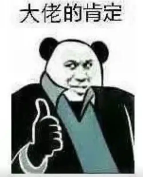 大佬的肯定大佬肯定表情