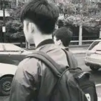 求黑白简笔画的情侣头像