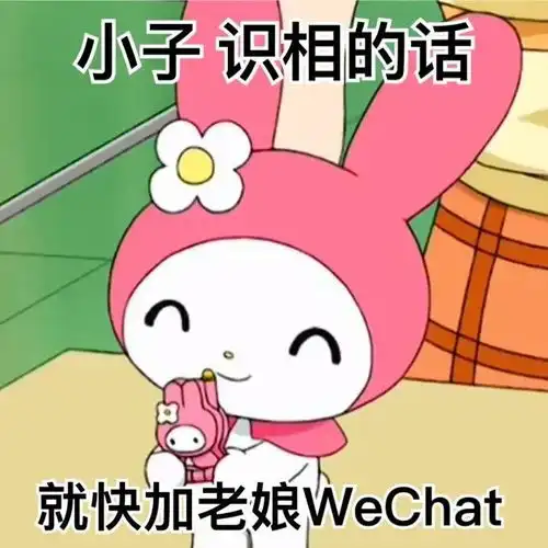 美乐蒂阴阳怪气系列表情包九