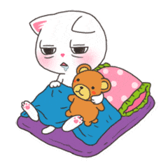 胡巴动态图表情包晚安