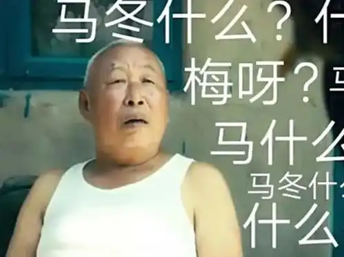 秃顶大爷表情包马冬梅