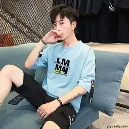 鲨鱼皮男士连体泳衣男士泳衣