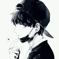 男生漫画头像伤感孤独