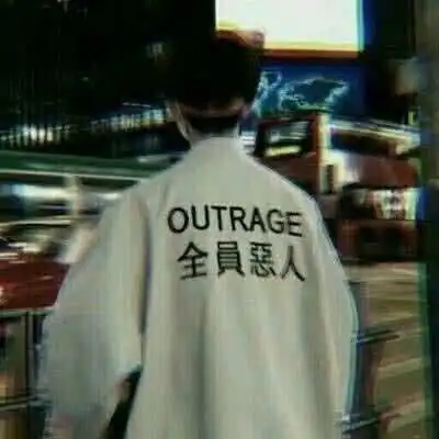 男生头像唯美个性背影