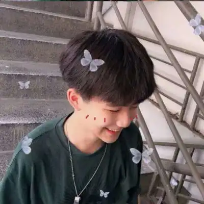 真人唯美男生头像少年