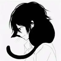抱猫的男生灰色头像微信头像图片大全